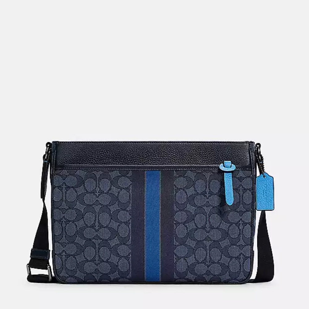 Coach Thompson Crossbody With Varsity Stripe